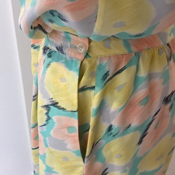VINTAGE Mister Leonard 1980/81 Floral Pastel SKIRT SET See Size Below - Picture 8 of 17